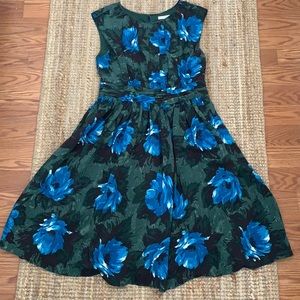 Boden Pleated Midi Dress